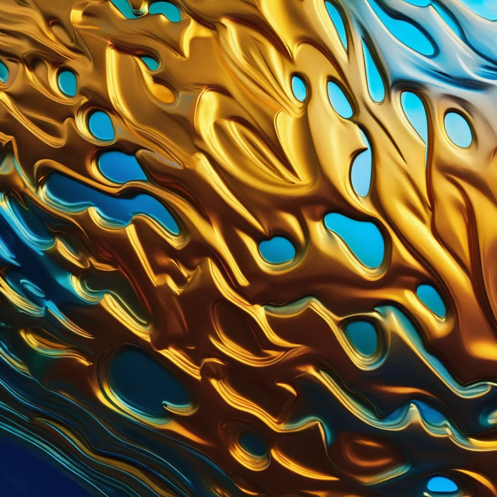 Couleur vive sur métal après traitement thermique